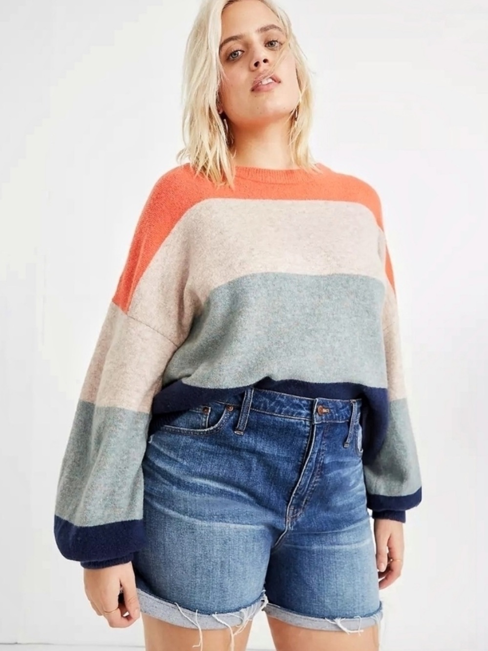 Madewell High Rise Denim Shorts 33